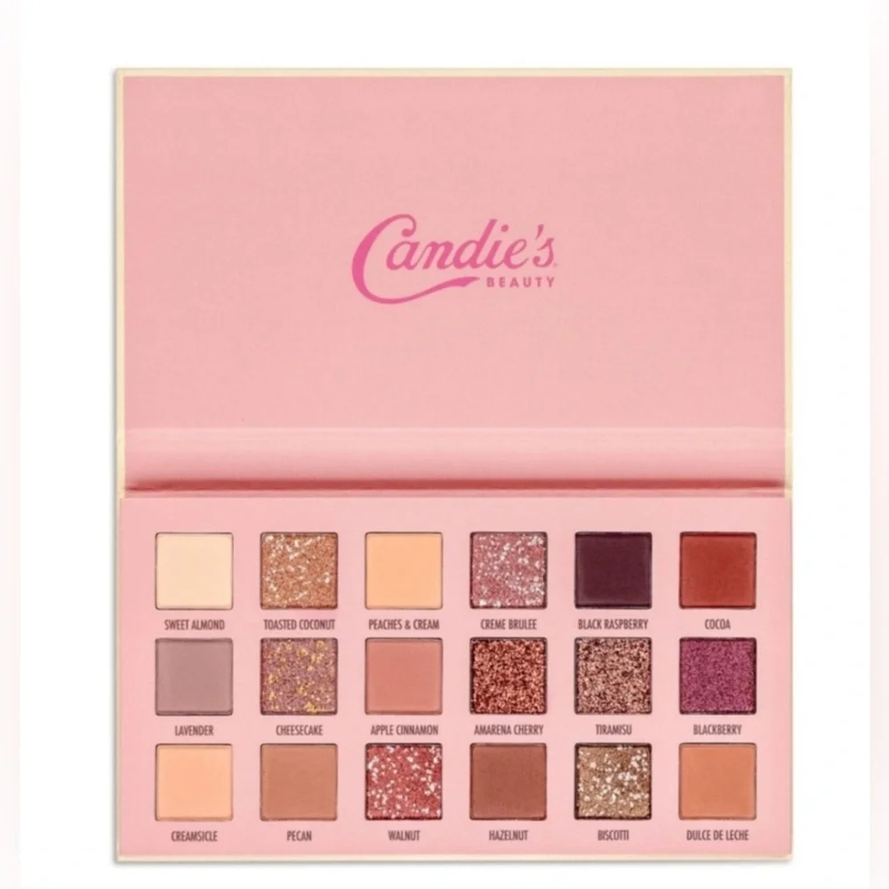 Candie’s Beauty Parlor Gelato Eyeshadow Palette – 18 Creamy & Shimmer Shades